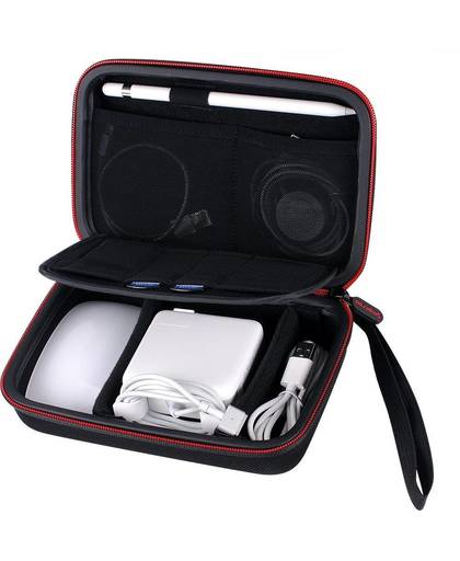 MyXL Smatree Hard Case A90 voor Apple Potlood, Magic Mouse, Magsafe-lichtnetadapter, magnetische Oplaadkabel