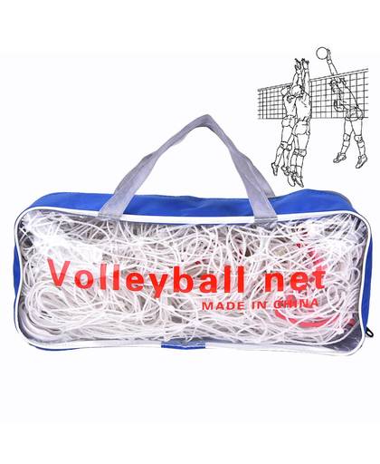 MyXL 1 Set Voor Indoor Training Duurzaam Concurrentie Officiële PE 9.5 M x 1 M Volleybal Net met 1 Pouch