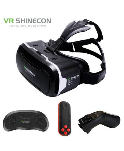 MyXL Vr  2.0 3d bril virtuele werkelijkheid smartphone headset google kartonnen vr box helm voor iphone android 4.7-6&#39; telefoon   shinecon