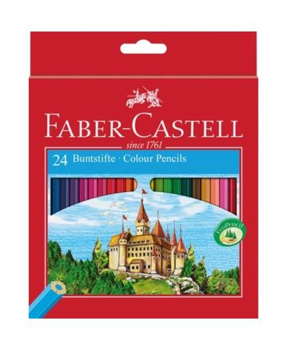 Faber Castell Kleurpotlood Fc Castle Kartonnen Etui A 24st..