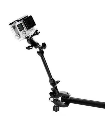 MyXL SnowHu voor Gopro Accessoires De Jam muziek clips 360 draaien verstelbare stand mount voor Gopro Hero 6 5 4 voor SJCAM camera TP280