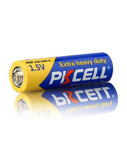 MyXL 50 stks x pkcell r6p 1.5 v super zware batterij koolstof-zink aa enkele gebruik droge batterij batterijen