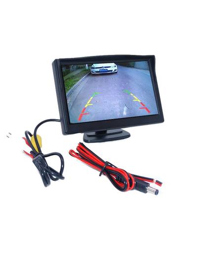 MyXL 800*480 auto omkeren monitor brengen hd lcd-scherm en plastic shell materiaal fit voor verschillende soorten van cars