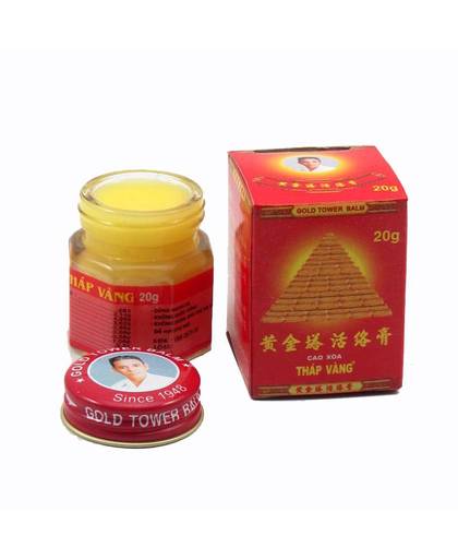 MyXL Vietnam Gold Toren Balsem Actieve Crème 20g Verlichten Jeuk en Spier Gewrichten Reuma Pijn-Killer Detumescence   MQ