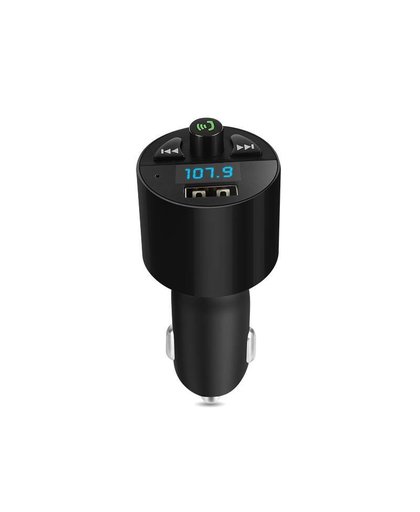 MyXL EANOP Auto LED Mp3-speler Fm-zender Bluetooth 4.0 Audio speler USB Autolader Voltage Monitor 13.2 V Aux in Radio