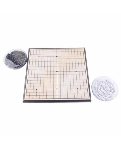 MyXL Opvouwbare Handig Spel van Go Board Game Magnetische WeiQi Baduk Volledige Set 18x18 Studie Size