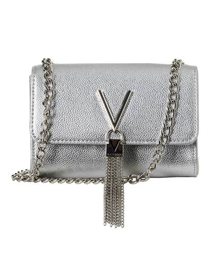 Valentino Handbags-Handtassen-Divina Clutch-Zilver