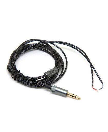 MyXL HIFI Oortelefoon Kabel voor DIY Vervanging 1.2 m Audiokabel Hoofdtelefoon Reparatie Headset Draad DIY Hoofdtelefoon Oortelefoon Onderhoud Draad