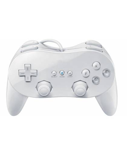 Nintendo Controller Joystick Classic Wit voor de Nintendo Wii Pro