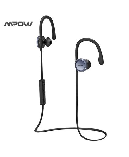 MyXL Mpow bijgewerkt bluetooth hoofdtelefoon IPX4-rated transpiratie stereo hoofdtelefoon bluetooth 4.1 draadloze sport oordopjes met microfoon
