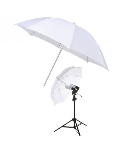 MyXL 33 Inch Fotografie Studio Flash Diffuser Translucent Zachte Licht Witte Paraplu Camera Accessoires