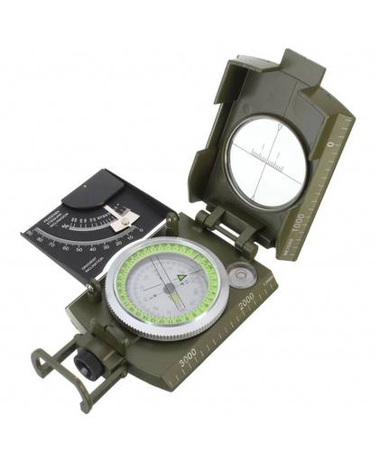 MyXL Professionele Militaire Leger Metal Waarneming Kompas clinometer Camping