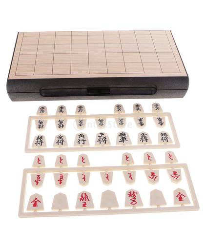 MyXL Magnetische Japanse Schaken Shogi met Vouwen Magnetische Board Games Draagbare