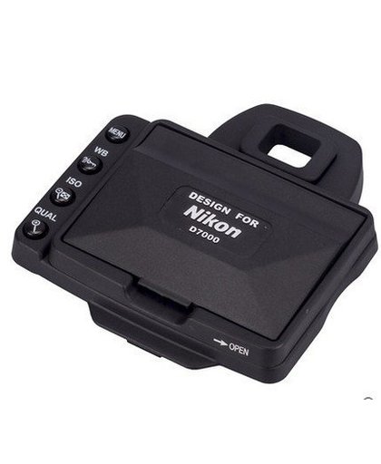 MyXL Camera LCD Hood Screen Protector en Zonnescherm Shield Cover Shade voor Nikon D7000 Split type