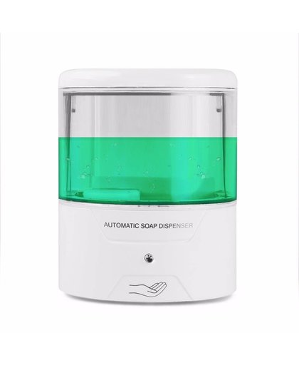 MyXL ABEDOE Zeepdispenser Batterij Aangedreven 600 ml Muur-Mount Automatische IR Sensor Touch-gratis Keuken Zeep Lotion voor keuken Badkamer