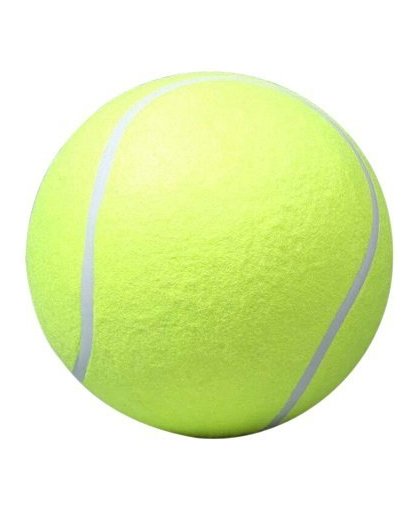 MyXL 24 CM Giant Tennisbal Voor Pet Chew Speelgoed Grote Opblaasbare Tennisbal Handtekening Mega Jumbo Huisdier Speelgoed Bal Levert Outdoor Cricket