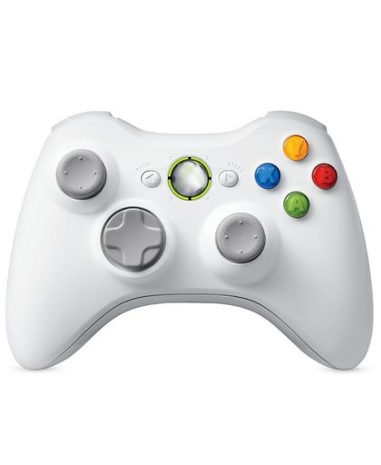 Microsoft Draadloze controller voor Xbox 360 wit
