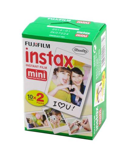 MyXL Fujifilm Instax Mini 9 8 Camera Film 20 vellen + 36 Zakken Photo Case 3 Inch met Gratisfuji Instant mini8 7 s 25 50 s