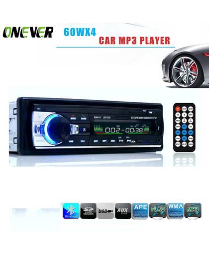 MyXL 60WX4 Autoradio 12 V Bluetooth V2.0 Auto Audio Stereo In-dash 1 Din FM Aux Ingang Ontvanger SD USB MP3 MMC WMA Autoradio Mp3 speler