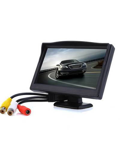 MyXL TUAO Draagbare HD 5 inch 480x240 HD Kleur Auto Display NTSC/PAL Screen Monitor met Reserveren Digitale LCD TFT