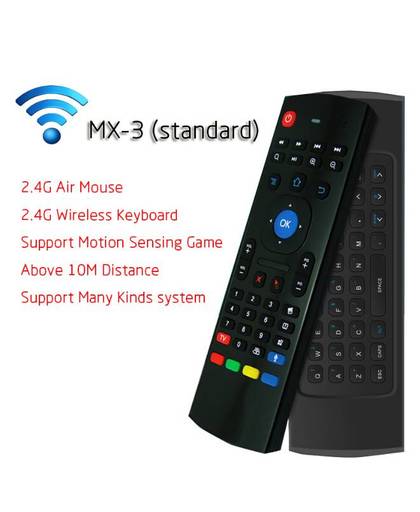 MyXL 2.4 Ghz Draadloze Mini Toetsenbord Gaming Muis Met IR Leren Mode Airmouse Afstandsbediening Toetsenbord Voor PC Laptop Android TV doos