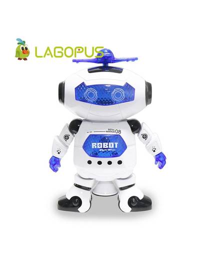 MyXL Lagopus Roterende Robot Dansen Fun Humanoïde robot Elektronische Robot Speelgoed met Muziek en Licht Speelgoed Astronaut Beste Geschenk voor Kinderen