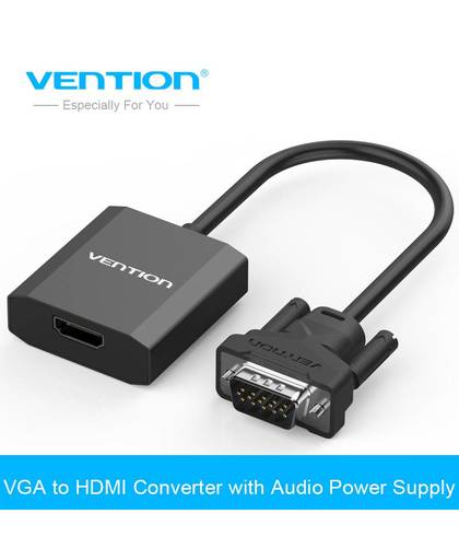 MyXL Ventie VGA naar HDMI Converter Kabel Adapter met Audio 1080 P VGA HDMI Adapter voor PC Laptop naar HDTV Projector   Vention