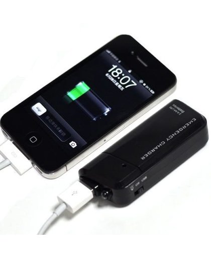 MyXL Dubbele AA Batterij Draagbare Emergency USB MOBIELE TELEFOON OPLADER-