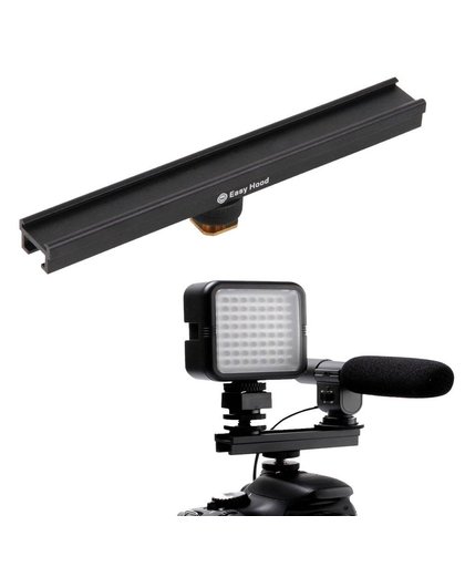 MyXL 20 cm 8 &#39;&#39;cameracold shoe extension rail beugel bar voor flash led video licht microfoon