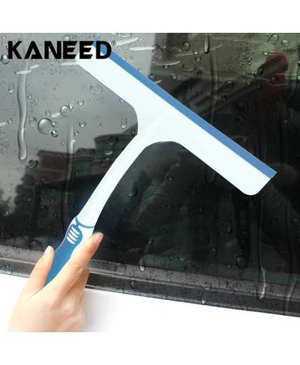 MyXL Autoruit schoonmaken tool Venster Plastic Antislip Handvat Glas Wiper Window Cleaning Tool Grootte 24.5x24 cm Blauw Kleur