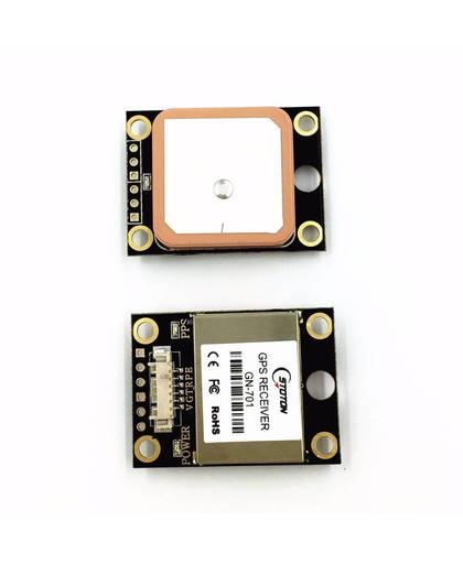 MyXL Gratis Hoogwaardige 51 single-chip GPS module antenne, UART output NMEA0183 protocol, kan de baudrate, UBLOX7020 chip