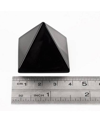 MyXL 1 stks 35*35*30mmEnergie Healing Zwart Obsidiaan Egypte Egyptische Crystal Piramide edelsteen piramide Ornament Home Decor