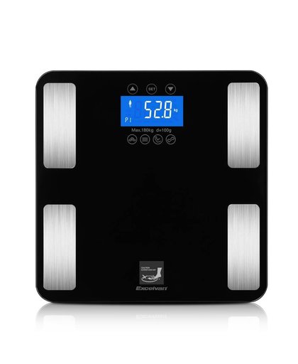 MyXL Smart Touch Gewicht Maatregel 400 lb/0.1 kg Digitale Weegschalen Track Body Gewicht, BMI, Vet, Water, calorieën, Spier, Bone Massa Badkamer Weegschalen