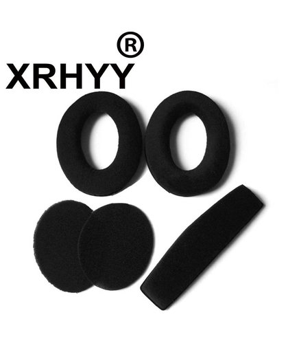 MyXL XRHYY Vervanging Zachte Oorkussen Kussens Hoofdband Kussen Set voor Sennheiser HD515 HD518 HD555 HD558 HD595 PC360 Hoofdtelefoon
