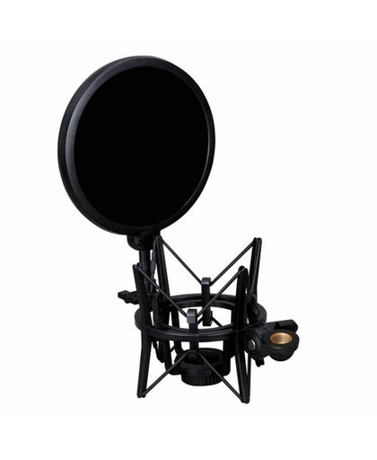 MyXL Professionele microfoon houder met geïntegreerde microfoon Mic pop shield pop filter