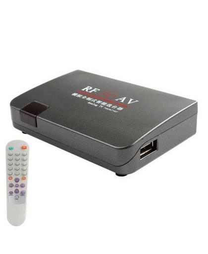 MyXL RF naar AV Video Converter Modulator TV Schakelaar Draad Ingangssignaal Video signaal voor Alle Land