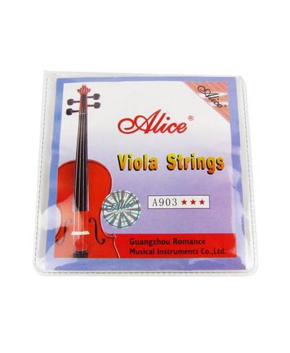 MyXL Alice 4 Strings Altvoolsnaar Set Staal Core Snaren voor 4/4 size&#39;s Viola