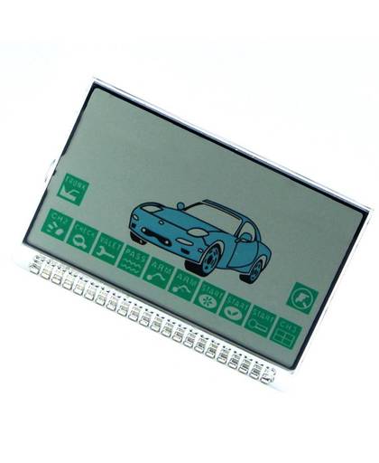 MyXL collectieRussische versie A8 lcd-scherm voor starline A8 lcd afstandsbediening twee weg auto alarm systeem
