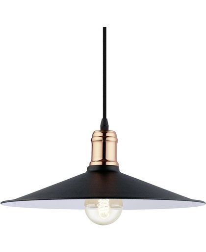49452 Eglo Bridport Vintage hanglamp zwart