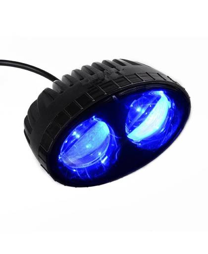 MyXL 1 STKS 10 W Blauwe LED Heftruck Veiligheid Licht Spot Licht Magazijn Veilig Waarschuwingslampje 10-80 V LED 550LM