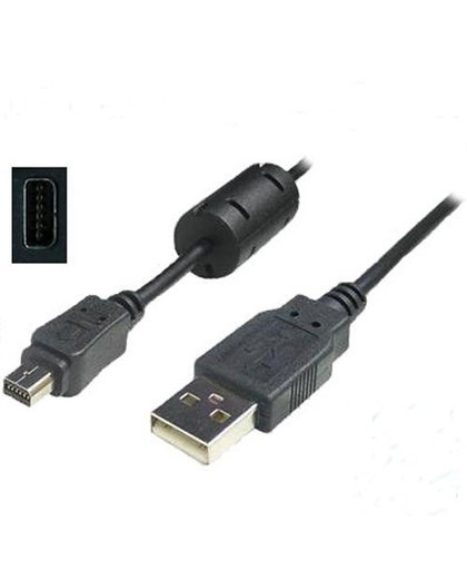 MyXL USB 2.0 Kabel Cord Lead Voor Olympus TG-3 E-P1 EP1 E-P2 E-M1 E-PL5 E-M5 EM5 OMD SZ-17 TG-850 SP-100EE CB-USB8