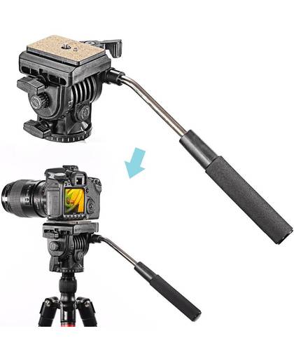 MyXL Neewer Professionele Flexibele Aluminium Camera Statief Stand Monopod Statiefkop voor Canon Nikon Sony SLR Camera