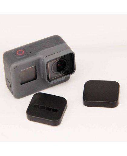 MyXL 10cs Voor Gopro Hero 5/6 Lens Cap Cover Gopro Hero5/6 Accessoires Zwart Protetive Lens Cover Voor Gopro Go Pro Hero 5 6 Action Cam