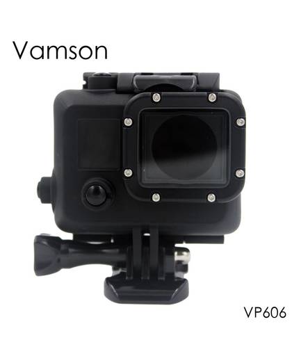 MyXL Vamson voor Go Pro Accessoires Cool Dark 35 M Duiken Camera Waterdichte behuizing Case Cover voor Gopro Hero 4 3 + Sport Camera VP606