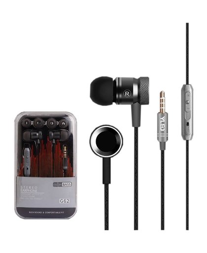 MyXL aankomst Bedrade oortelefoon Met Microfoon HD Stereo In ear Handsfree Oordopjes Voor Iphone Samsung Huawei Xiaomi lenovo