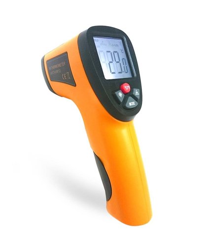 MyXL PromotieNon-contact IR Infrarood Thermometer Lcd-scherm Digitale Temperatuur Gun Temp Thermometer Laser Handheld