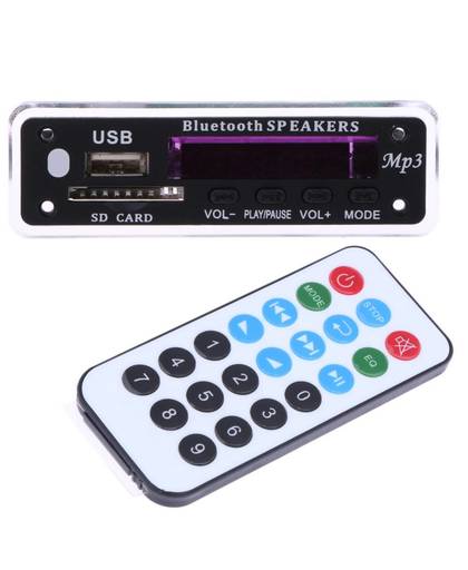 MyXL Auto USB Mp3-speler Geïntegreerde Bluetooth handsfree MP3 Decoder Board Module ZTV-M01BT Afstandsbediening USB FM Aux Radio voor Auto