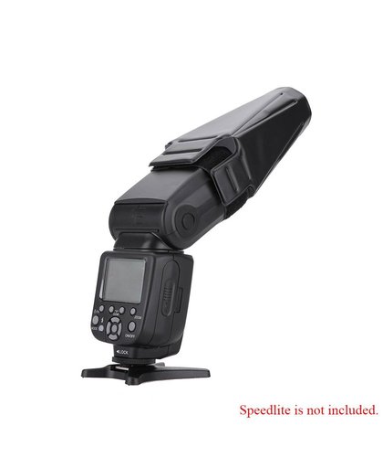 MyXL Universial Inklapbare Snoot Reflector Flash Diffuser voor Canon YongNuo Nikon Sony Penatx Mezt Speedlite Flash