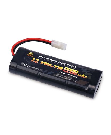 MyXL Melasta 7.2 V 2200 mAh 6-Cell Platte Pack NiMH Batterij met Tamiya Ontlading Plug voor RC Racewagen Speelgoed Hobby