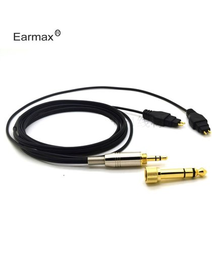 MyXL Earmax vervanging kabel voor sennheiser hd25 hd25-1 hd25-1 ii hd25-c hd25-13 hoofdtelefoon fone de ouvido koptelefoon audio kabels